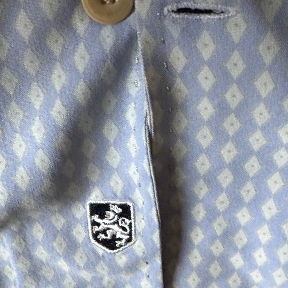 NaMen's Light Blue Patterned Shirt - Picture 5 of 6